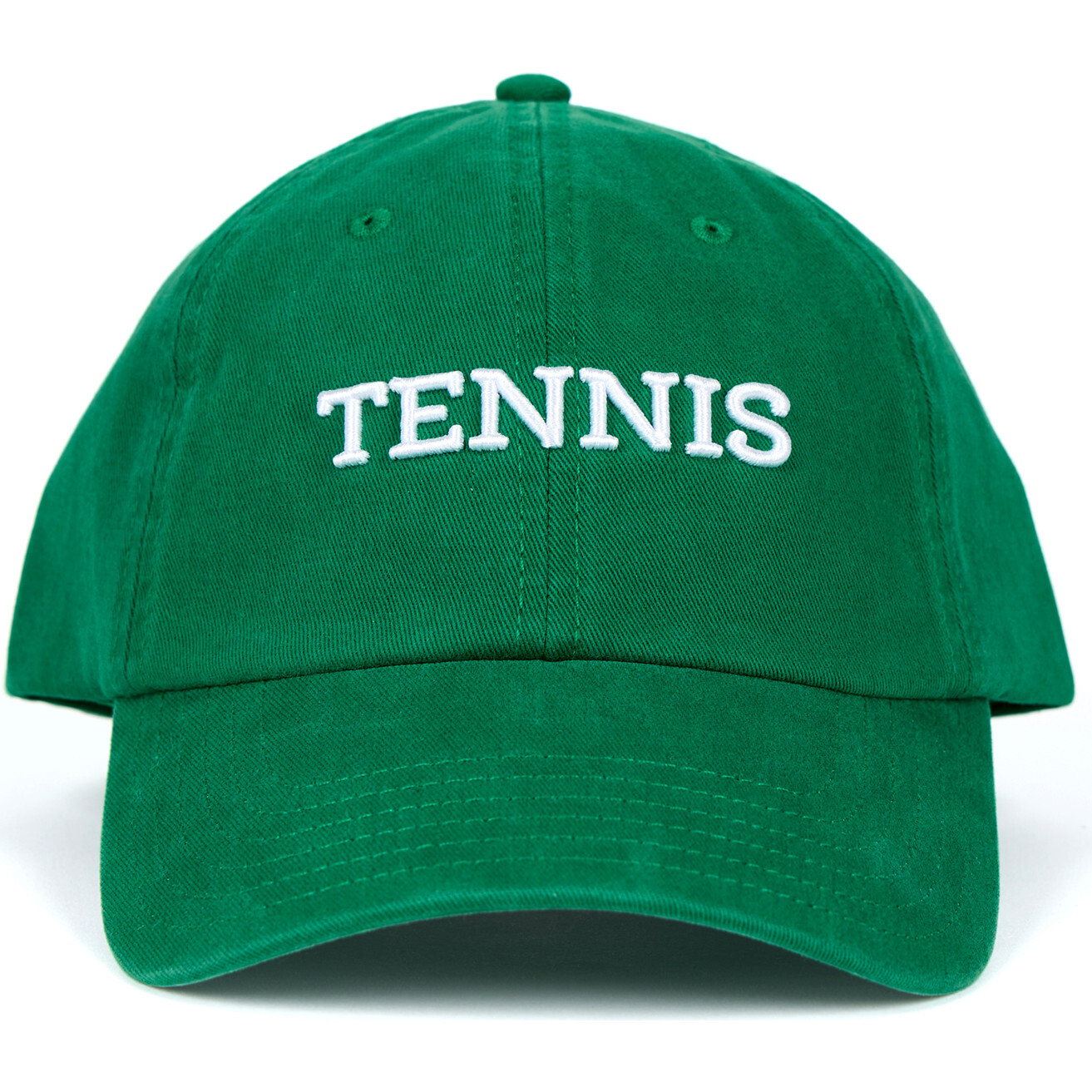 Triple Play Hat, Green/White Tennis - Hats - 1