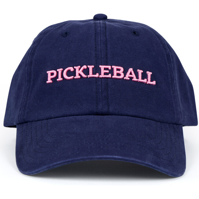 Triple Play Hat, Navy/Pink Pickleball