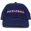 Triple Play Hat, Navy/Pink Pickleball - Hats - 1 - thumbnail