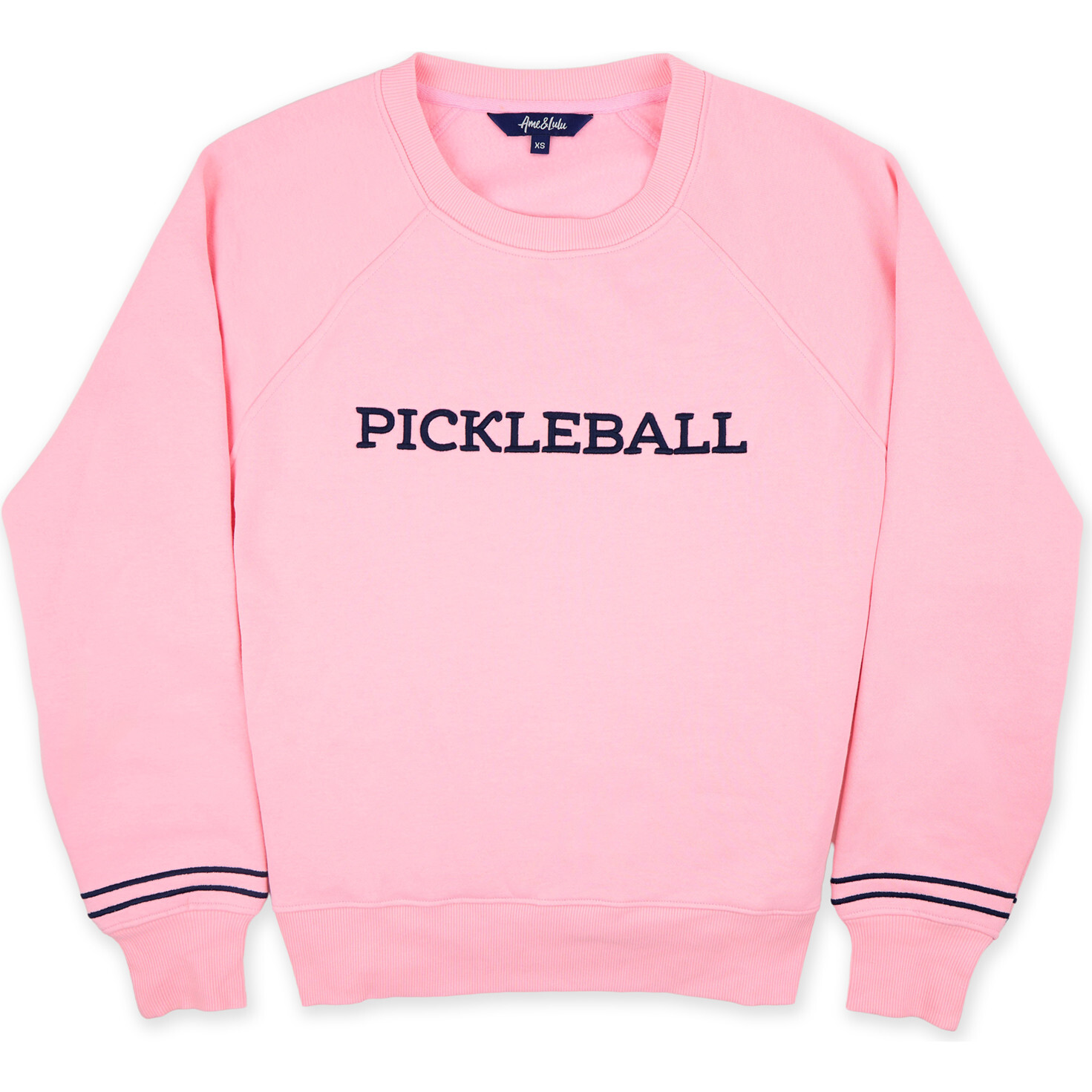 Play All Sweatshirt, Pink/Navy Pickleball - Sweatshirts - 1