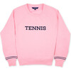 Play All Sweatshirt, Pink/Navy Tennis - Sweatshirts - 1 - thumbnail