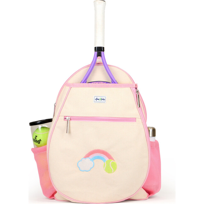 Tennis Camper, Pink Pastel Rainbow