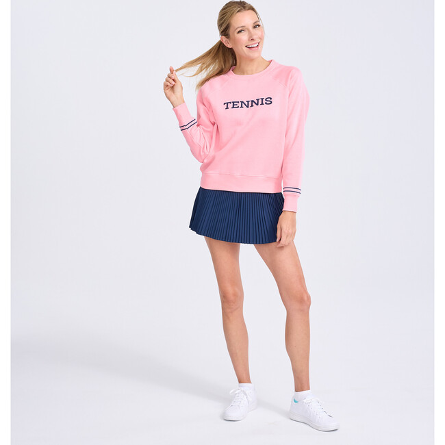 Play All Sweatshirt, Pink/Navy Tennis - Sweatshirts - 2