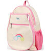 Tennis Camper, Pink Pastel Rainbow - Backpacks - 6