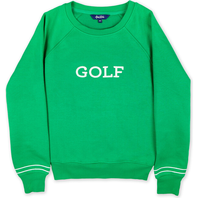 Play All Sweatshirt, Green/White Golf