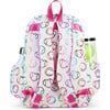 Little Love Tennis Backpack, Metallic Rainbow - Backpacks - 5