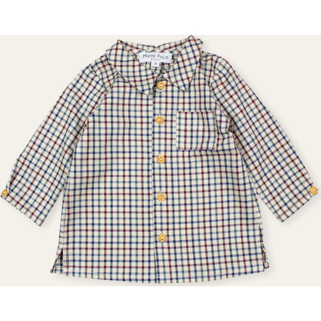 Andrea Checked Shirt, Brown