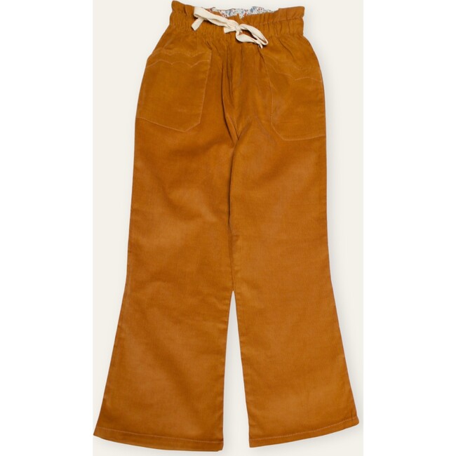 Ally Flare Corduroy Pants, Yellow