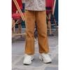 Ally Flare Corduroy Pants, Yellow - Pants - 3