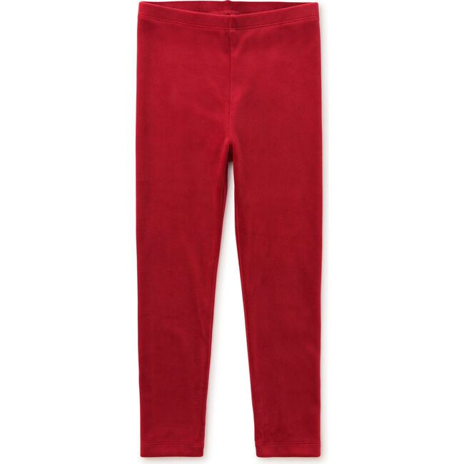 Velour Leggings, RED WAGON - Leggings - 2