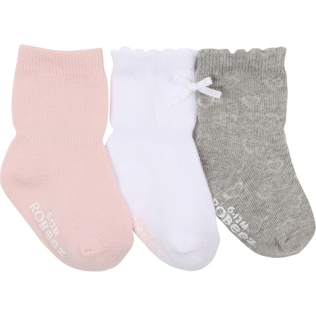 Girly Girl Basic Socks, Pink