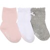 Girly Girl Basic Socks, Pink - Socks - 1 - thumbnail