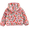 Ryan Reversible Puffer Hood Zipper Down Jacket, Cherries - Puffers & Down Jackets - 3