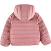 Ryan Reversible Puffer Hood Zipper Down Jacket, Cherries - Puffers & Down Jackets - 4