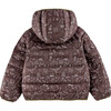 Ryan Reversible Puffer Hood Zipper Down Jacket, Brown Cowboy - Puffers & Down Jackets - 3