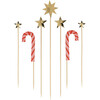 Christmas Honeycomb Cake Topper Set - Tree Toppers - 5