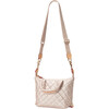 Women's Micro Sutton Adjustable Crossbody Strap Bag, Pale Rose Gold Metallic - Bags - 2