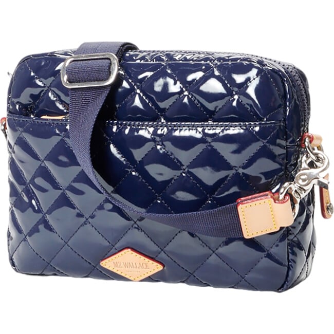 Women's Small Metro Adjustable Strap Exterior Pocket Camera Bag, Navy Lacquer - Bags - 2