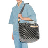 Women's Medium Metro Deluxe Adjustable Crossbody Strap Tote Bag, Pewter Metallic - Bags - 3