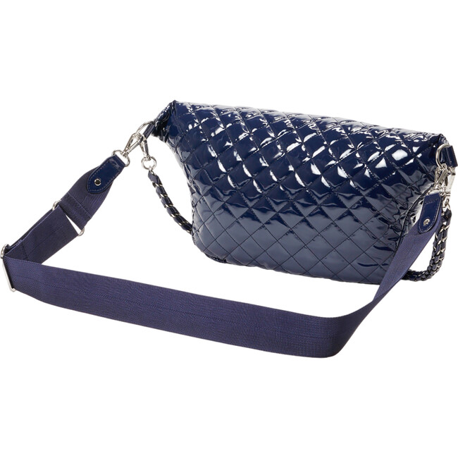 Women's Crosby Crossbody Exterior Pocket Sling Bag, Navy Lacquer - Bags - 2