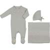 Look of Lace Layette Set Pearl Blue - Mixed Apparel Set - 1 - thumbnail