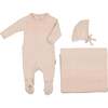 Look of Lace Layette Set Barely Pink - Mixed Apparel Set - 1 - thumbnail