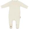 Look of Lace Footie Ivory - Footie Pajamas - 1 - thumbnail