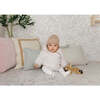 Fur-ever Wrap Jacket Layette Set Ivory & Taupe - Mixed Apparel Set - 2