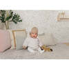 Fur-ever Wrap Jacket Layette Set Ivory & Taupe - Mixed Apparel Set - 3