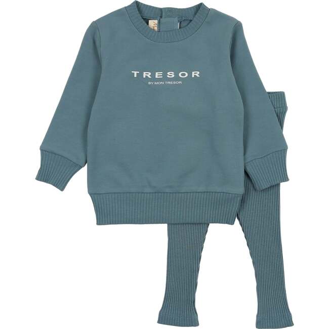 Tresor Cozy Cotton Ensemble Spring Blue