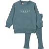 Tresor Cozy Cotton Ensemble Spring Blue - Mixed Apparel Set - 1 - thumbnail