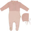 Mock-Cardigan Gift Set Light Rose - Mixed Apparel Set - 1 - thumbnail