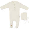 Mock-Cardigan Gift Set Ivory - Mixed Apparel Set - 1 - thumbnail