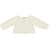 Collared Coordinate Cardigan Ivory - Cardigans - 1 - thumbnail