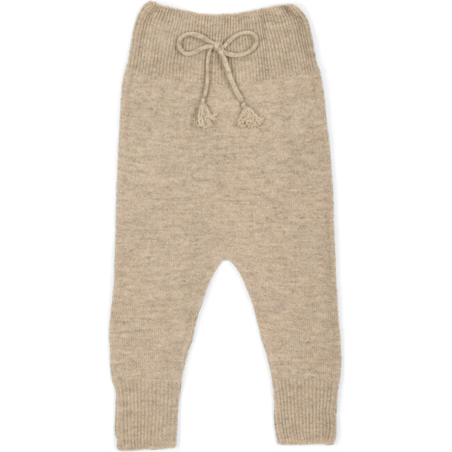 Cashmere Footless Leggings Beige