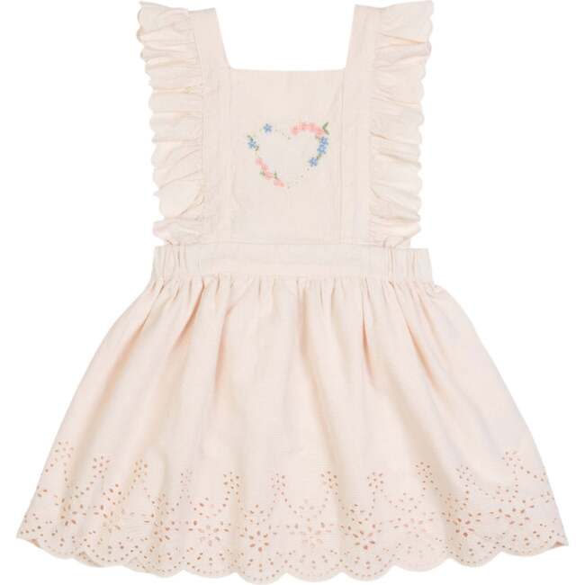 Chloé Corduroy Cotton Anglaise Dress Primrose - Dresses - 1