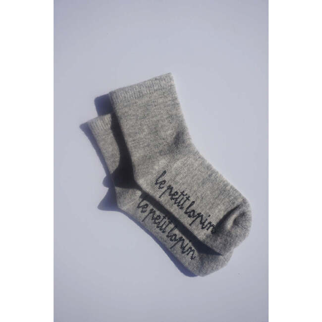 Cashmere & Wool Socks Gray - Socks - 2