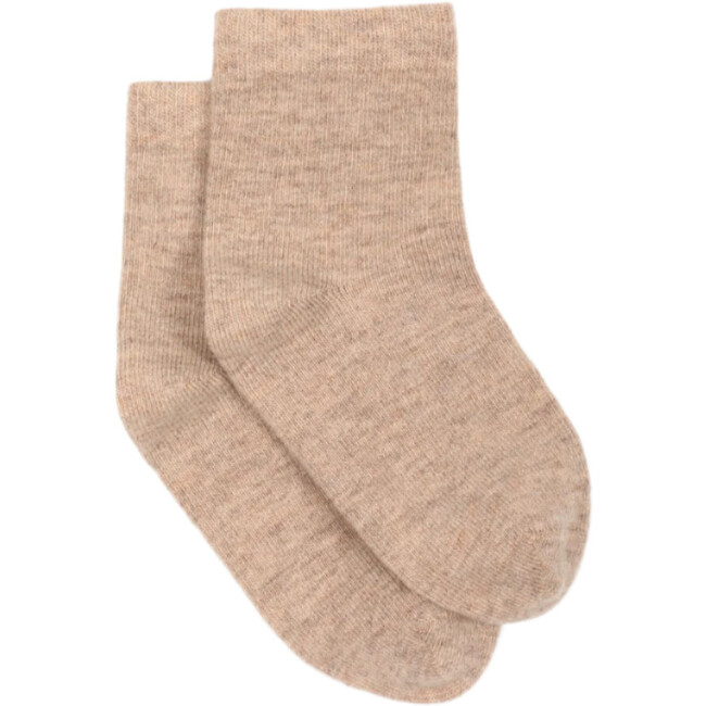 Cashmere & Wool Socks Beige