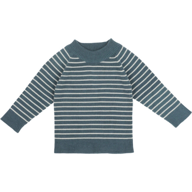 Cashmere Sweater Navy/Creme