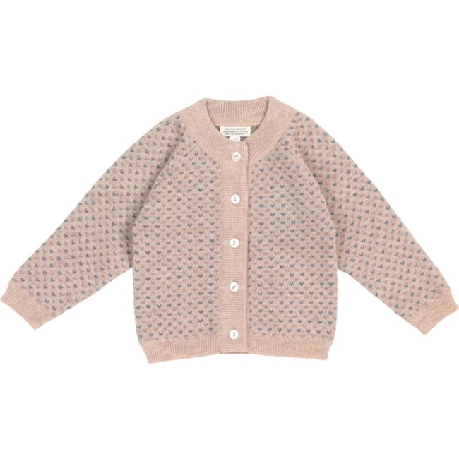 Cashmere Cardigan Petit Coeur Natural