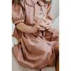 Aurora Ruffle Collar Cotton Dress Chocolat - Dresses - 6