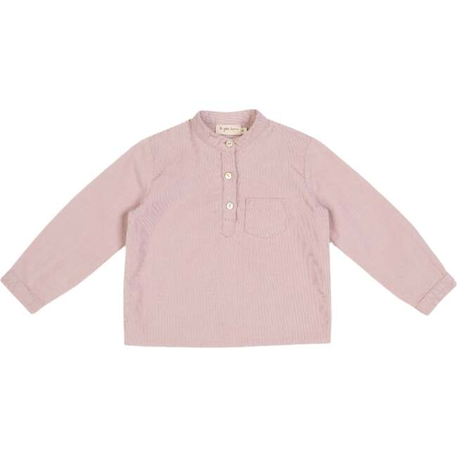 Mila Corduroy Long Sleeve Blouse Rosa