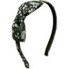 Liberty of London Bow Headband, Olive Floral - Headbands - 1 - thumbnail