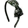 Liberty of London Bow Headband, Olive Floral - Headbands - 3