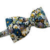 Liberty of London Bow Headband, Blue Daisies - Headbands - 4