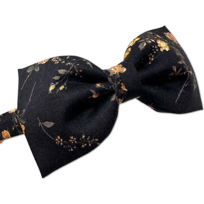 Liberty of London Bow Headband, Black Floral - Headbands - 3