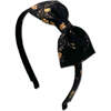 Liberty of London Bow Headband, Black Floral - Headbands - 5