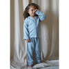 Two-Piece Pajamas Set Cloud Blue - Pajamas - 3