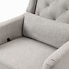 Everly Recliner and Swivel Glider, Grey Eco-Weave - Nursery Chairs - 3