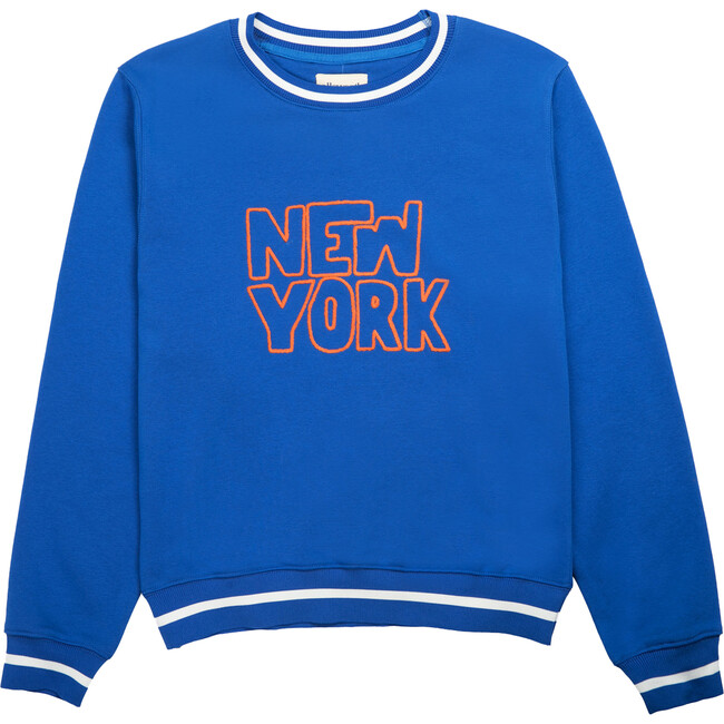 Women's New York Sweatshirt, Blue